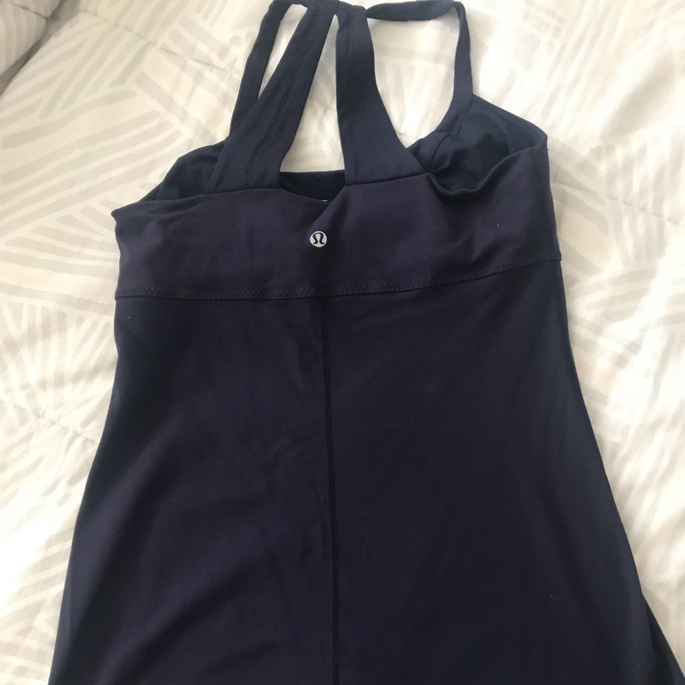 Lululemon 🍋🧘🏽‍♀️ Navy Scoop neck tank